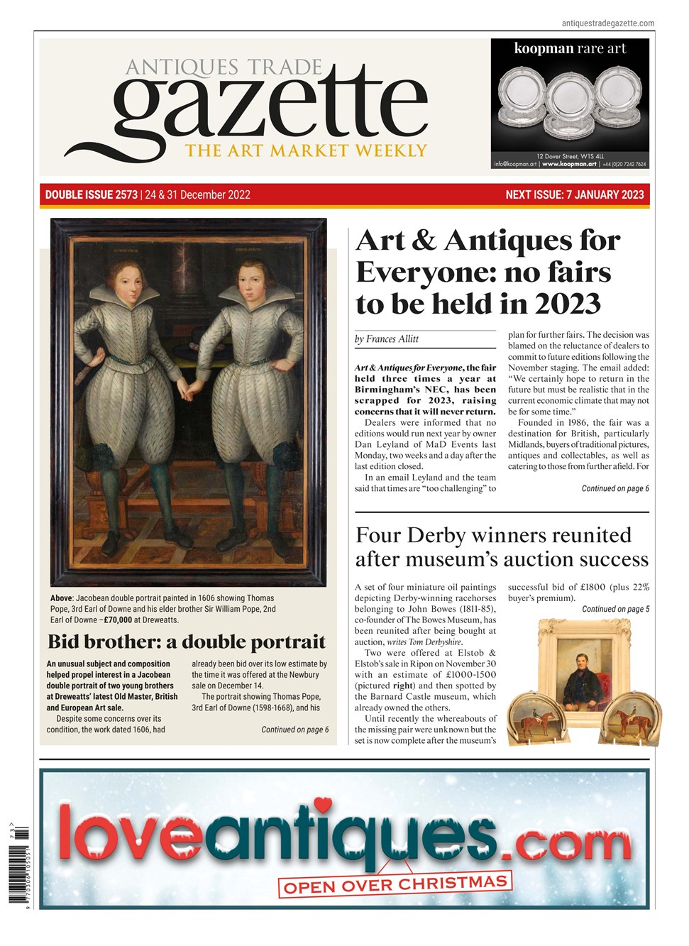 Antique Trade Gazette Butler Feature